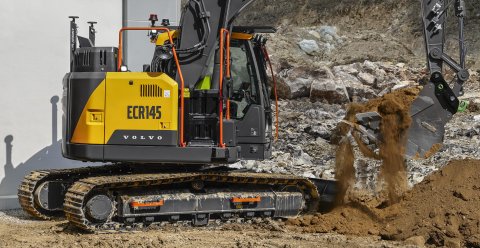 Volvo Beltagrafa ECR145